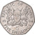 Munten, Kenia, 5 Shillings, 1994, British Royal Mint, ZF+, Nickel plated steel
