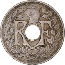 Moneta, Francia, Lindauer, 5 Centimes, 1927, MB, Rame-nichel, KM:875