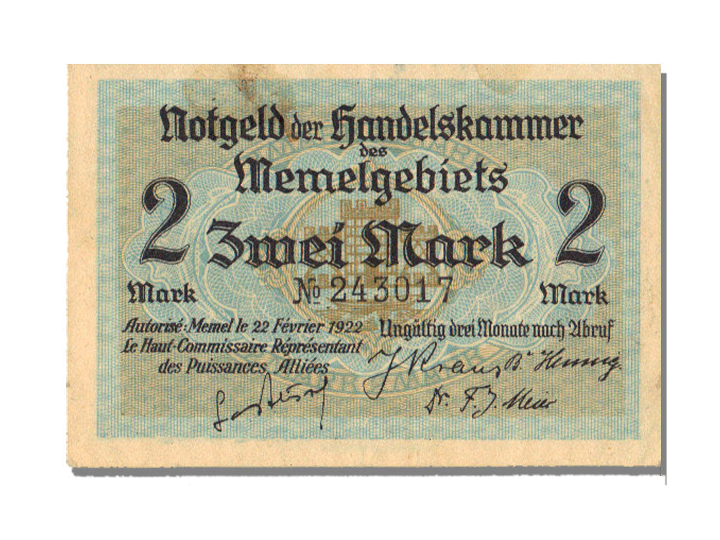 2 Mark Type 1922