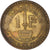 Moeda, Mónaco, Louis II, Franc, 1924, Poissy, VF(30-35), Alumínio-Bronze