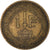 Munten, Monaco, Louis II, Franc, 1924, Poissy, FR+, Aluminum-Bronze, KM:111