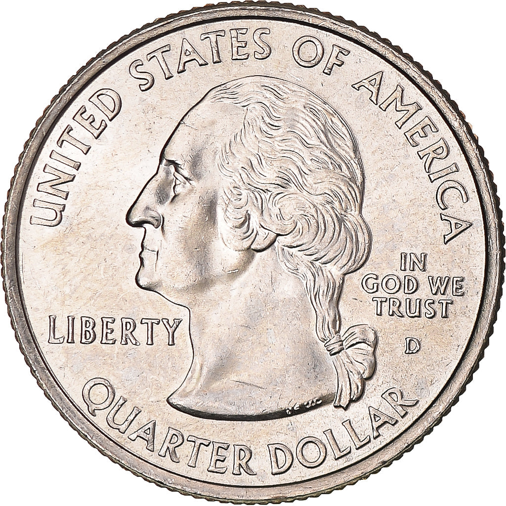 Coin, United States, Quarter Dollar, Quarter, 2000, U.S. Mint, Denver