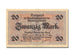 Memel, 20 Mark, 1922, KM #6b, 1922-02-22, AU(55-58), N° 015752