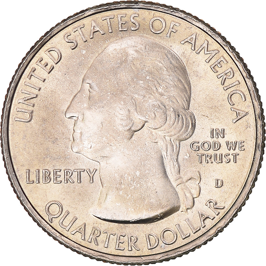 Coin, United States, Quarter, 2010, U.S. Mint, Denver, AU(55-58), Copper-Nickel