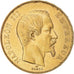 Moneta, Francja, Napoleon III, 50 Francs, 1855, Paris, AU(50-53), Złoto