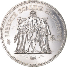 Coin, France, Hercule, 50 Francs, 1974, Paris, AU(55-58), Silver, KM:941.1