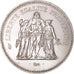 Coin, France, Hercule, 50 Francs, 1976, Paris, AU(55-58), Silver, KM:941.1