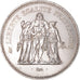 Moneta, Francia, Hercule, 50 Francs, 1976, Paris, SPL-, Argento, KM:941.1
