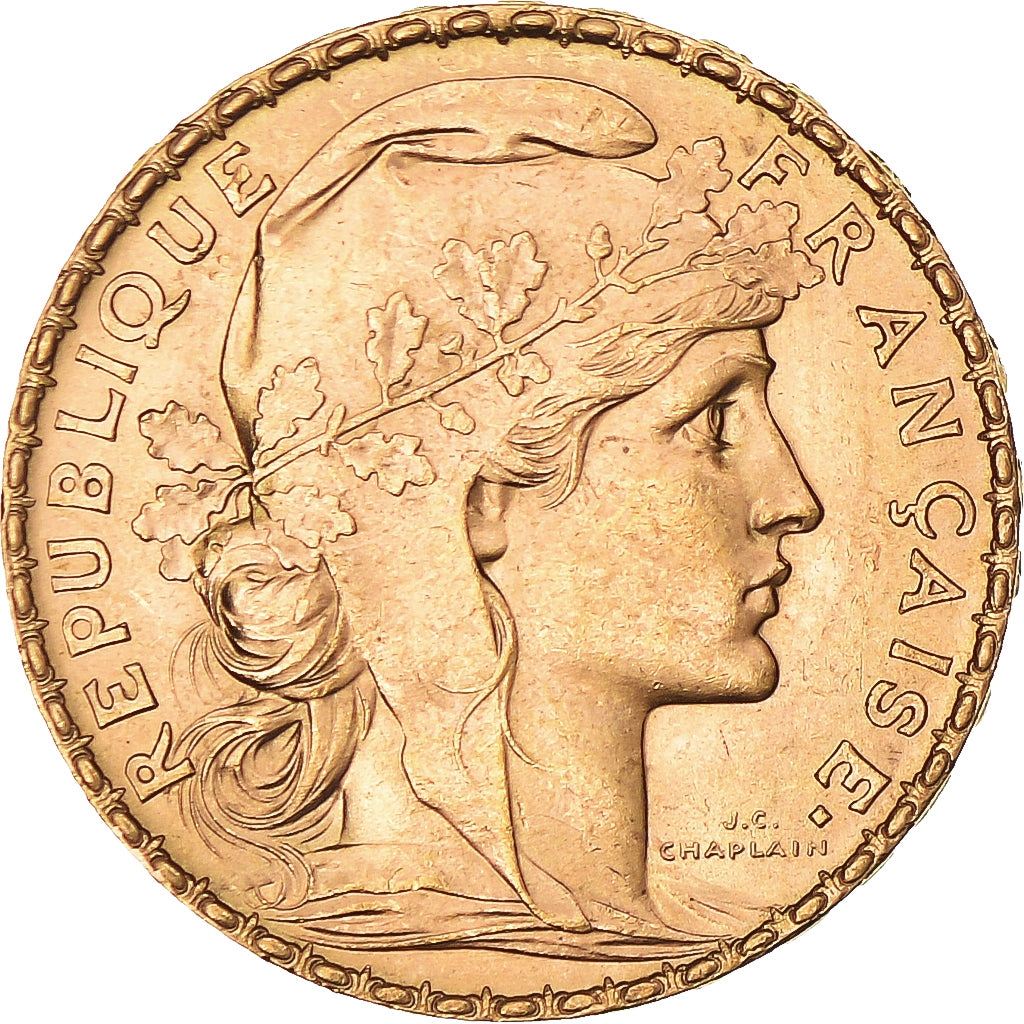 Monnaie, France, Marianne, 20 Francs, 1905, Paris, Coq, SUP+, Or, Gadoury:1064