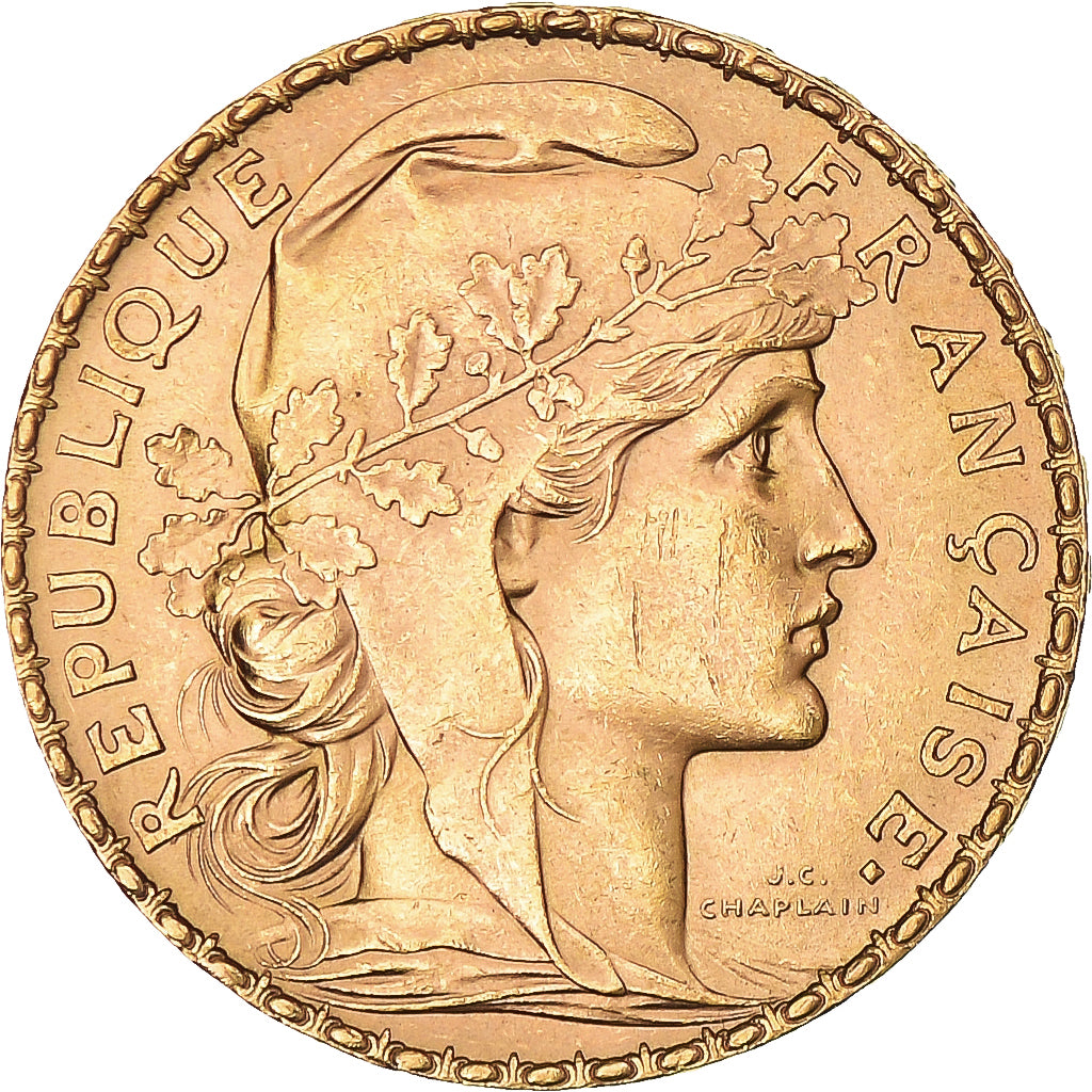 Monnaie, France, Marianne, 20 Francs, 1904, Paris, Coq, SUP, Or, Gadoury:1064