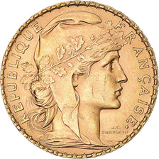 Monnaie, France, Marianne, 20 Francs, 1904, Paris, Coq, SUP, Or, Gadoury:1064