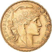 Monnaie, France, Marianne, 20 Francs, 1902, Paris, Coq, SUP, Or, Gadoury:1064