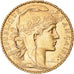 Moneta, Francja, Marianne, 20 Francs, 1901, Paris, Coq, AU(55-58), Złoto