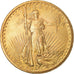 Coin, United States, Saint-Gaudens, $20, Double Eagle, 1907, Philadelphia