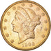 Monnaie, États-Unis, Double Eagle, $20, Double Eagle, 1902, San Francisco, TTB