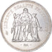 Coin, France, Hercule, 50 Francs, 1974, Paris, MS(63), Silver, KM:941.1