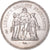 Coin, France, Hercule, 50 Francs, 1974, Paris, MS(63), Silver, KM:941.1