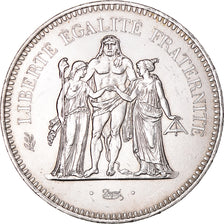 Coin, France, Hercule, 50 Francs, 1979, Paris, MS(63), Silver, KM:941.1