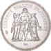 Coin, France, Hercule, 50 Francs, 1979, Paris, MS(63), Silver, KM:941.1