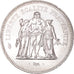Coin, France, Hercule, 50 Francs, 1978, Paris, MS(63), Silver, KM:941.1