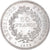 Moeda, França, Hercule, 50 Francs, 1975, Paris, MS(63), Prata, KM:941.1