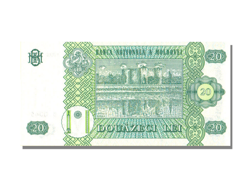 Moldavia, 20 Lei, 1992, UNC(65-70), D. 0045