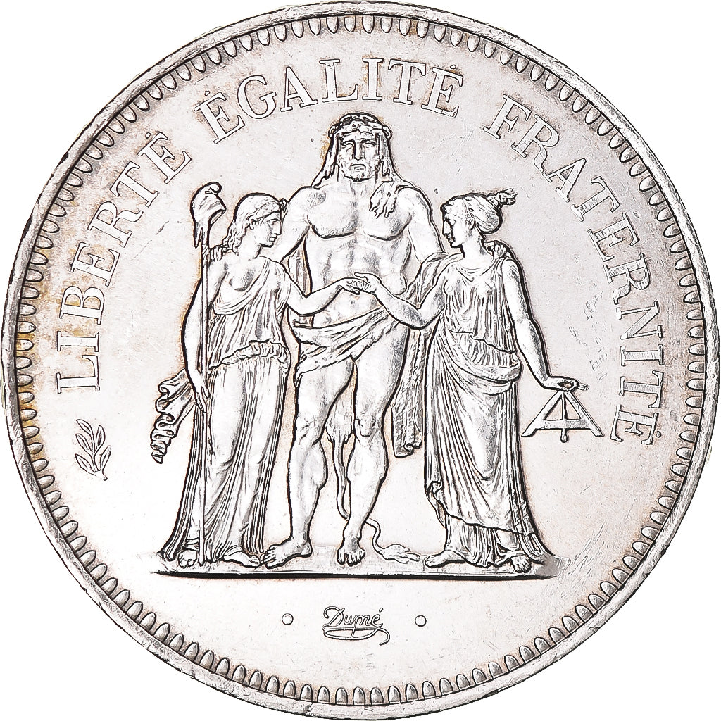 Monnaie, France, Hercule, 50 Francs, 1978, Paris, SUP+, Argent, Gadoury:882