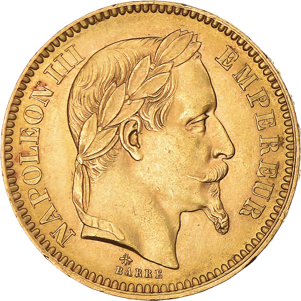 Moneda, Francia, Napoléon III, 20 Francs, 1864, Paris, EBC, Oro, KM:801.1