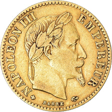 Münze, Frankreich, Napoleon III, Napoléon III, 10 Francs, 1863, Strasbourg