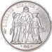 Moeda, França, Hercule, 10 Francs, 1966, Paris, AU(55-58), Prata, KM:932