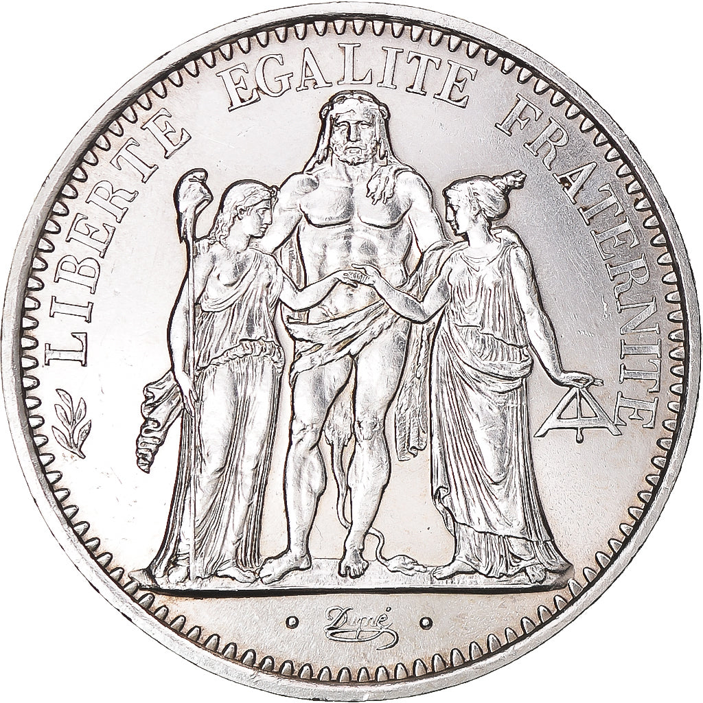 Coin, France, Hercule, 10 Francs, 1966, Paris, AU(55-58), Silver, KM:932