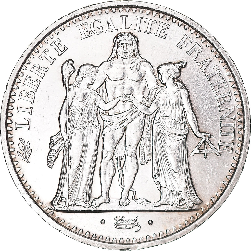 Coin, France, Hercule, 10 Francs, 1968, Paris, AU(55-58), Silver, KM:932