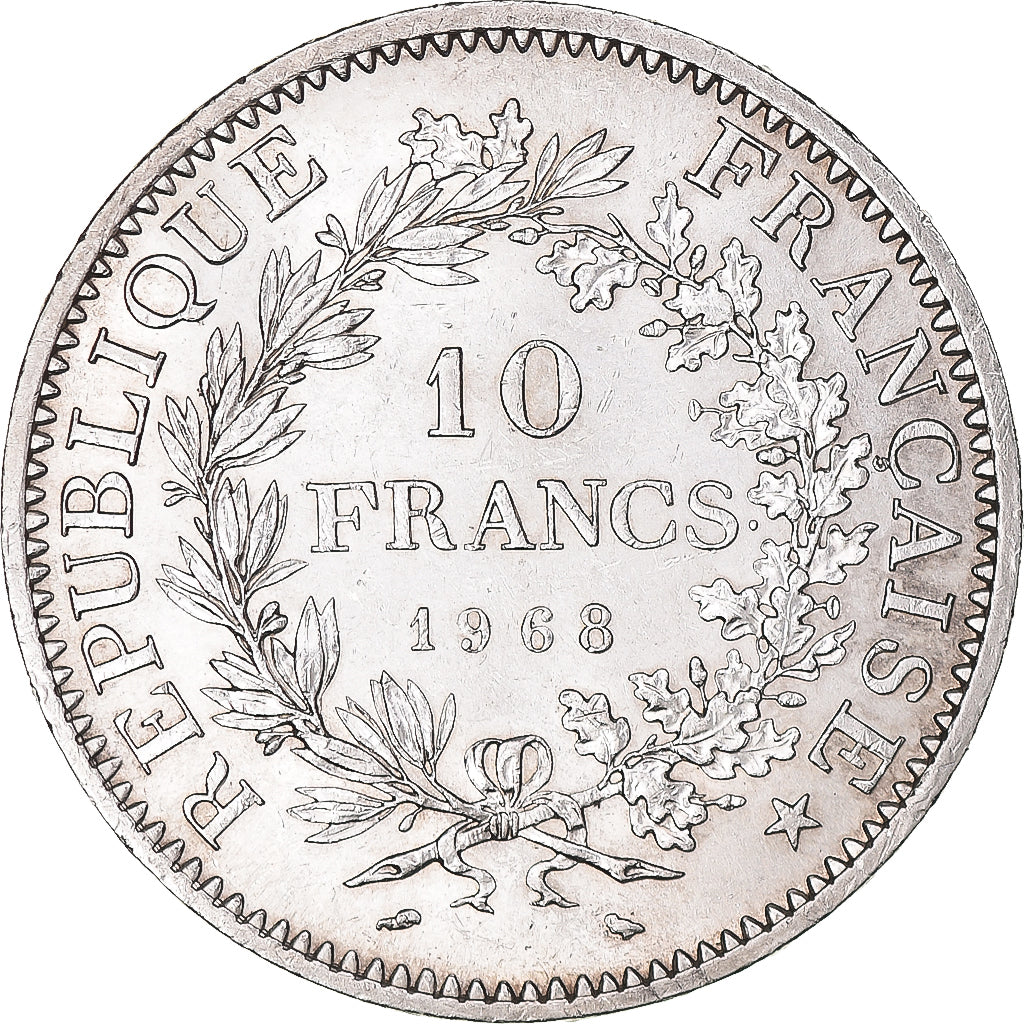 Monnaie, France, Hercule, 10 Francs, 1968, Paris, SUP, Argent, Gadoury:813