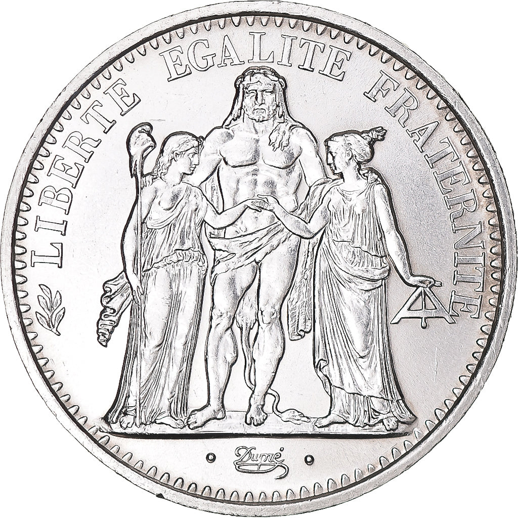 Coin, France, Hercule, 10 Francs, 1968, Paris, AU(55-58), Silver, KM:932