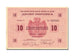 Geldschein, Montenegro, 10 Perpera, 1914, VZ+
