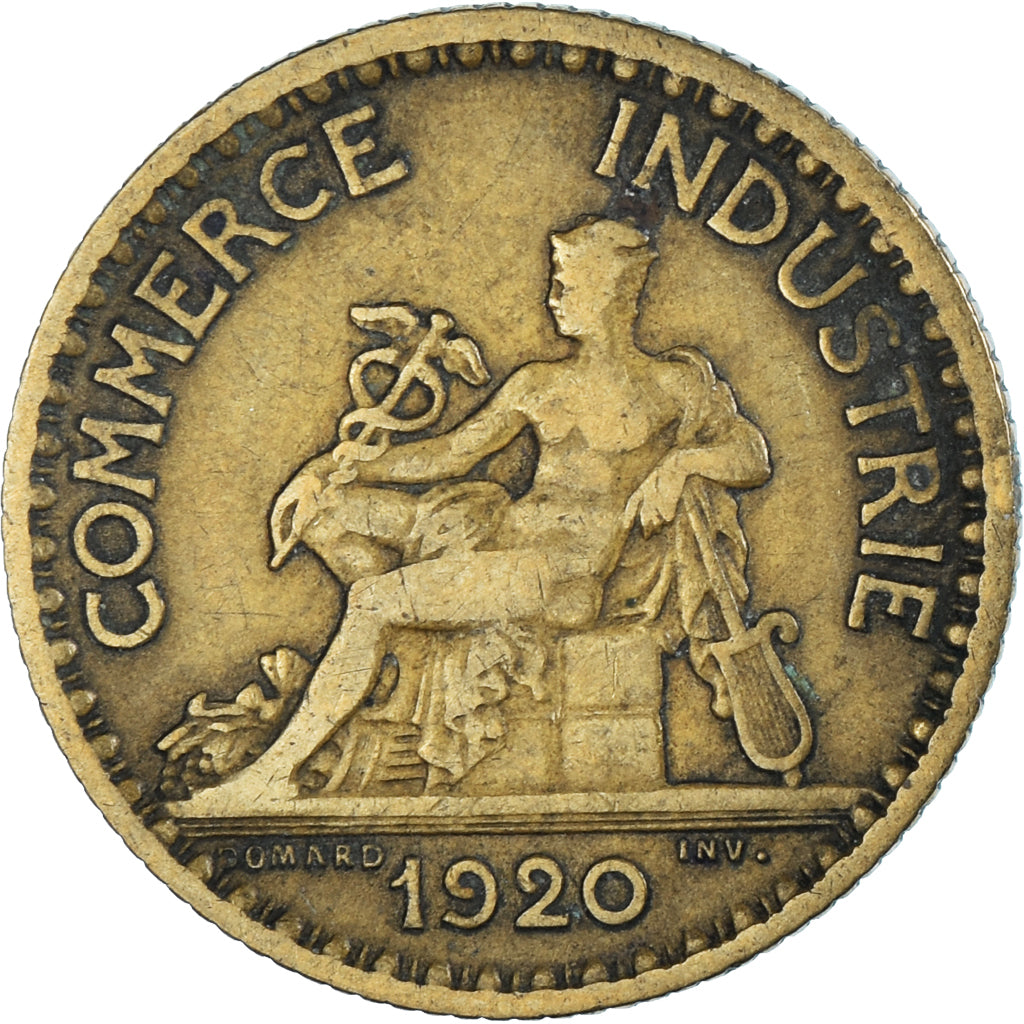 Coin, France, Chambre de commerce, Franc, 1920, Paris, Bon Pour, VF(30-35)