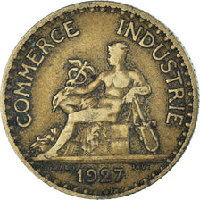 Coin, France, Chambre de commerce, Franc, 1927, Paris, Bon Pour, VF(30-35)