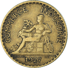 Coin, France, Chambre de commerce, Franc, 1927, Paris, Bon Pour, VF(30-35)