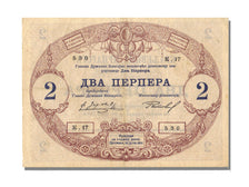 Geldschein, Montenegro, 2 Perpera, 1914, 1914-07-25, UNZ-