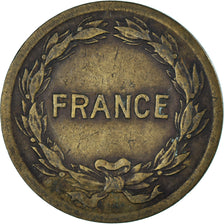 Münze, Frankreich, France Libre, 2 Francs, 1944, Philadelphia, S, Messing