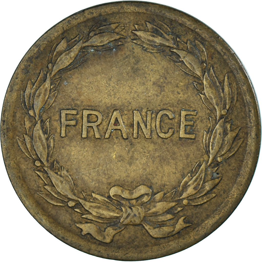 Moneta, Francia, France Libre, 2 Francs, 1944, Philadelphia, MB, Ottone, KM:905