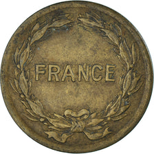 Moneta, Francia, France Libre, 2 Francs, 1944, Philadelphia, MB, Ottone, KM:905