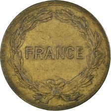 Münze, Frankreich, France Libre, 2 Francs, 1944, Philadelphia, S+, Messing