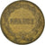 Moeda, França, France Libre, 2 Francs, 1944, Philadelphia, VF(30-35), Latão