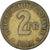 Monnaie, France, France Libre, 2 Francs, 1944, Philadelphie, TB, Laiton