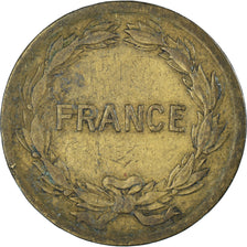 Moneta, Francia, France Libre, 2 Francs, 1944, Philadelphia, MB, Ottone, KM:905