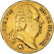 Münze, Frankreich, Louis XVIII, Louis XVIII, 20 Francs, 1819, Paris, S+, Gold