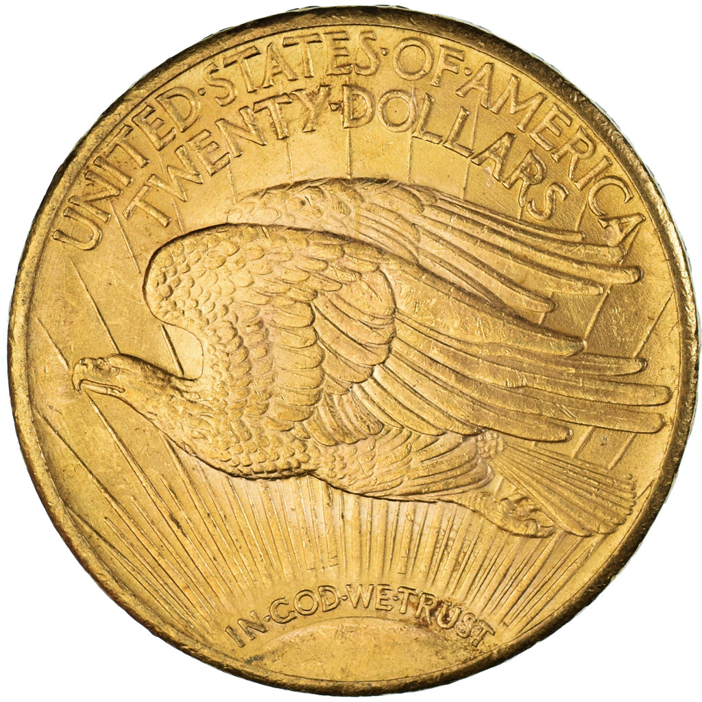 Coin, United States, Saint-Gaudens, $20, Double Eagle, 1928, Philadelphia