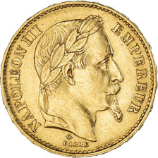 Coin, France, Napoleon III, Napoléon III, 20 Francs, 1870, Paris, EF(40-45)