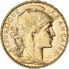 Monnaie, France, Marianne, 20 Francs, 1902, Paris, Coq, SUP, Or, Gadoury:1064